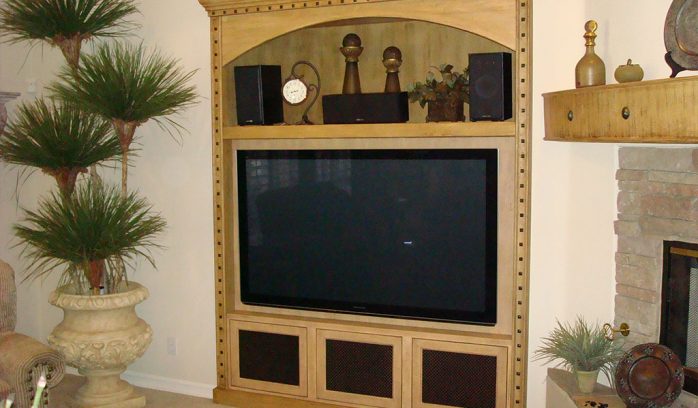 Media Room Cabinetry x3