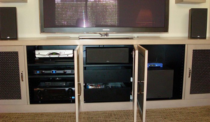 Media Room Cabinetry x1